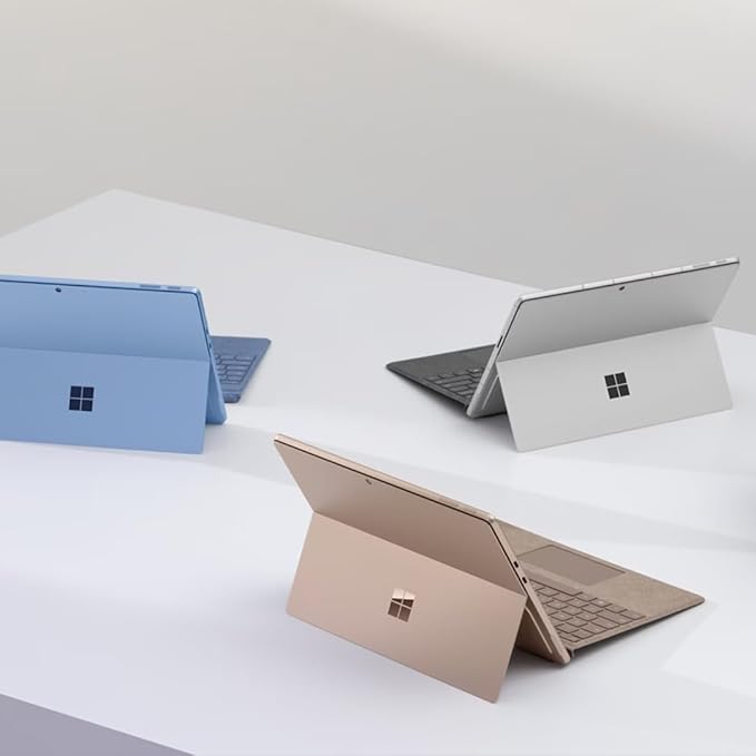 Microsoft Surface Pro 11 Bundle, 13" Copilot+ PC with Black Pro Keyboard & Slim Pen, Snapdragon X Plus, AI Tablet Essential Bundle for Surface Pro 11, 16GB RAM, 256GB SSD, Win 11 Pro