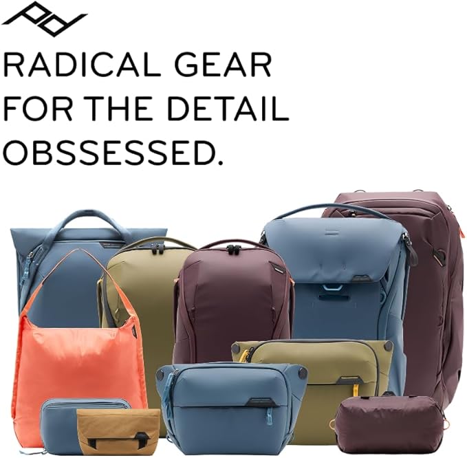 Peak Design Packing Cube Small for Quick and Efficient packing (Eclipse)