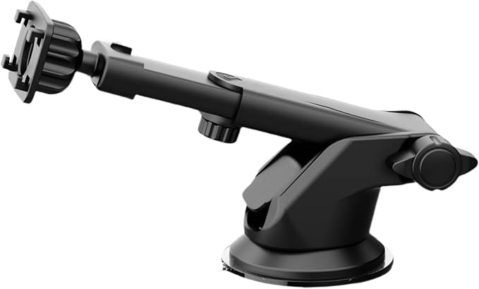 Carplay Screen Mount, Bendable Flexible Dashboard Suction Cup Bracket for 7Inch 9Inch 9.3 Inch 10.26 Inch Portable Car Play Windshield GPS Mount Phone Holder