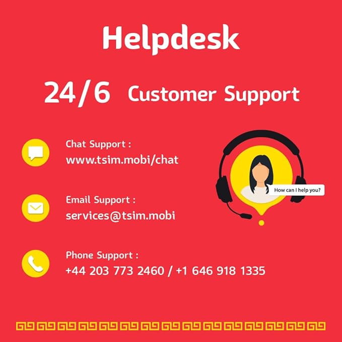 TSIM China SIM Card 30 Days | 5GB High Speed Data | Auto Activating | Hotspot Sharing Allowed | Support Google, Facebook, Whats app and More. Data Only No Voice.