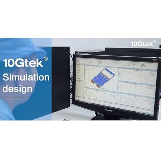 10Gtek SFP+ DAC Twinax Cable - 10GBASE-CU Passive Direct Attach Copper SFP Cable for Cisco SFP-H10GB-CU7M, Ubiquiti UniFi UC-DAC-SFP+, Meraki, Fortinet, D-Link, 26AWG, 7-Meter(23ft)