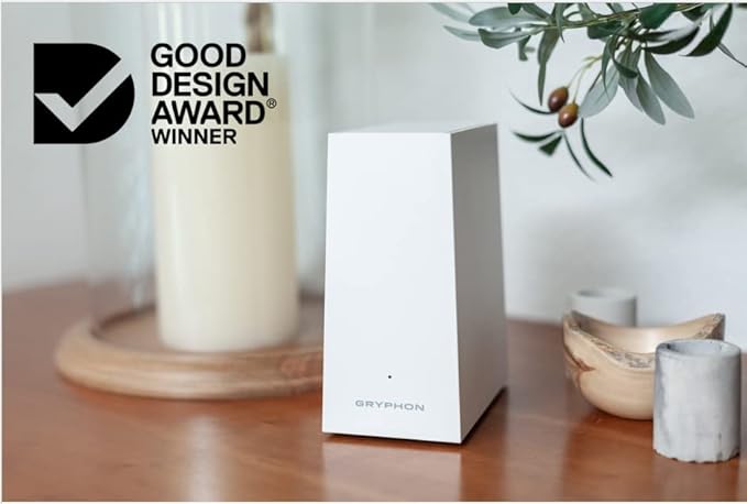 Gryphon AX – Ultra-Fast Mesh WiFi 6 Parental Control Router 2-Pack – Advanced Content Filters and Next-Gen Firewall - 4.3 Gbps Across 3,000 sq. ft. per Router for Multi-Device Households