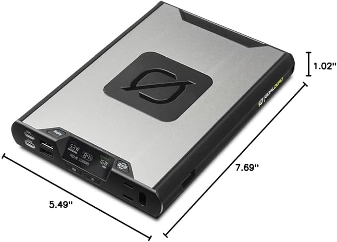 Goal Zero Sherpa 100AC (New) Wireless Portable AC Power Bank 100W USB-C Power Delivery 25600mAh (4th Generation)