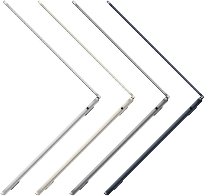 2022 Apple MacBook Air with Apple M2 Chip (13-inch, 16GB RAM, 512GB SSD Storage) (QWERTY English) Space Gray (Renewed)