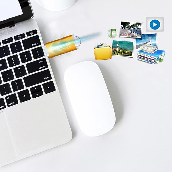 2 Pack 64GB USB Flash Drives USB 2.0 Thumb Drives Memory Stick Jump Drive Zip Drive, 2 Colors: Black Gold