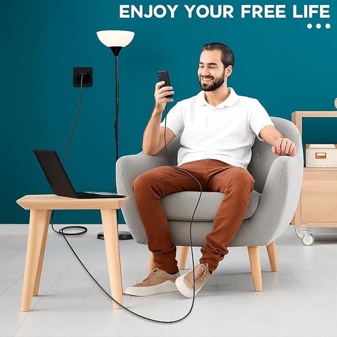 10FT Samsung Fast Charging Type C,2Pack 25W 10Foot Long Android Type C Phone Charger Block USBC to USBC Cable Fast Charging for Samsung Galaxy S25 Ultra/S25/S25+/S24+/S24 Ultra/S24/S23/iPhone 17 16 15