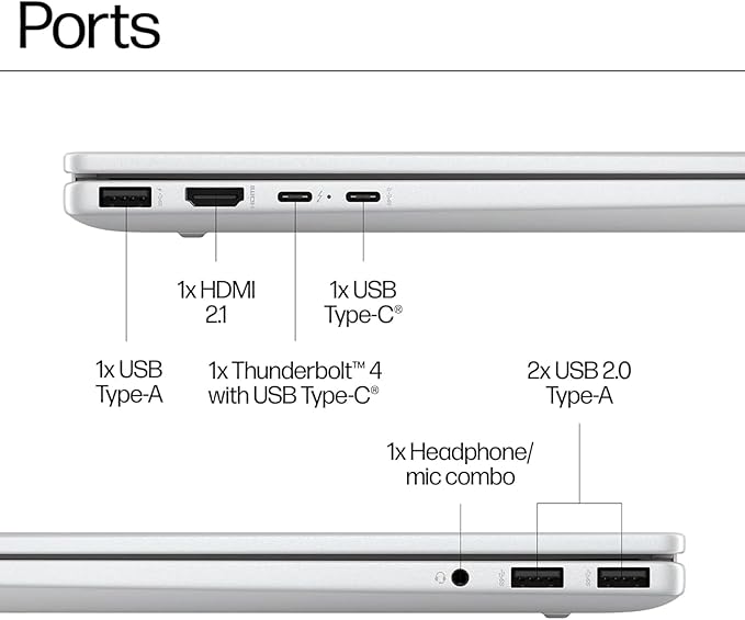HP Envy 17.3" Business Laptop, FHD Touchscreen, Intel Core Ultra 7 155U, Lightweight, HDMI, Thunderbolt 4, IR Camera, Wi-Fi 7, Windows 11 Pro, 16GB DDR5 RAM, 1TB SSD