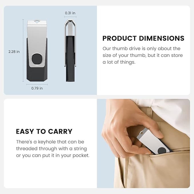 Aiibe 5 Pack 64GB USB 3.0 Flash Drive 64GB USB 3.0 Drive 5 Pack Thumb Drive Memory Stick USB Stick 64GB (5 Mixed Colors: Black Red Cyan Green Purple)