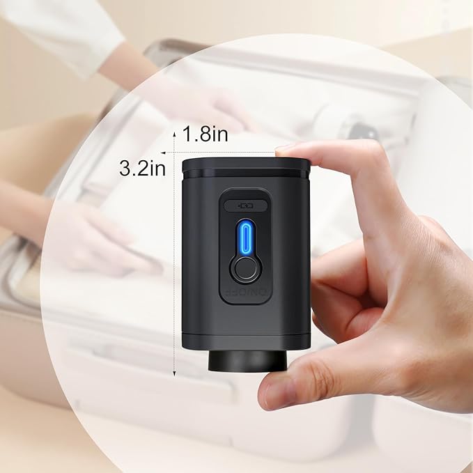 Travel Vacuum Bags with Portable Electric Pump (Combo 8 Pack)