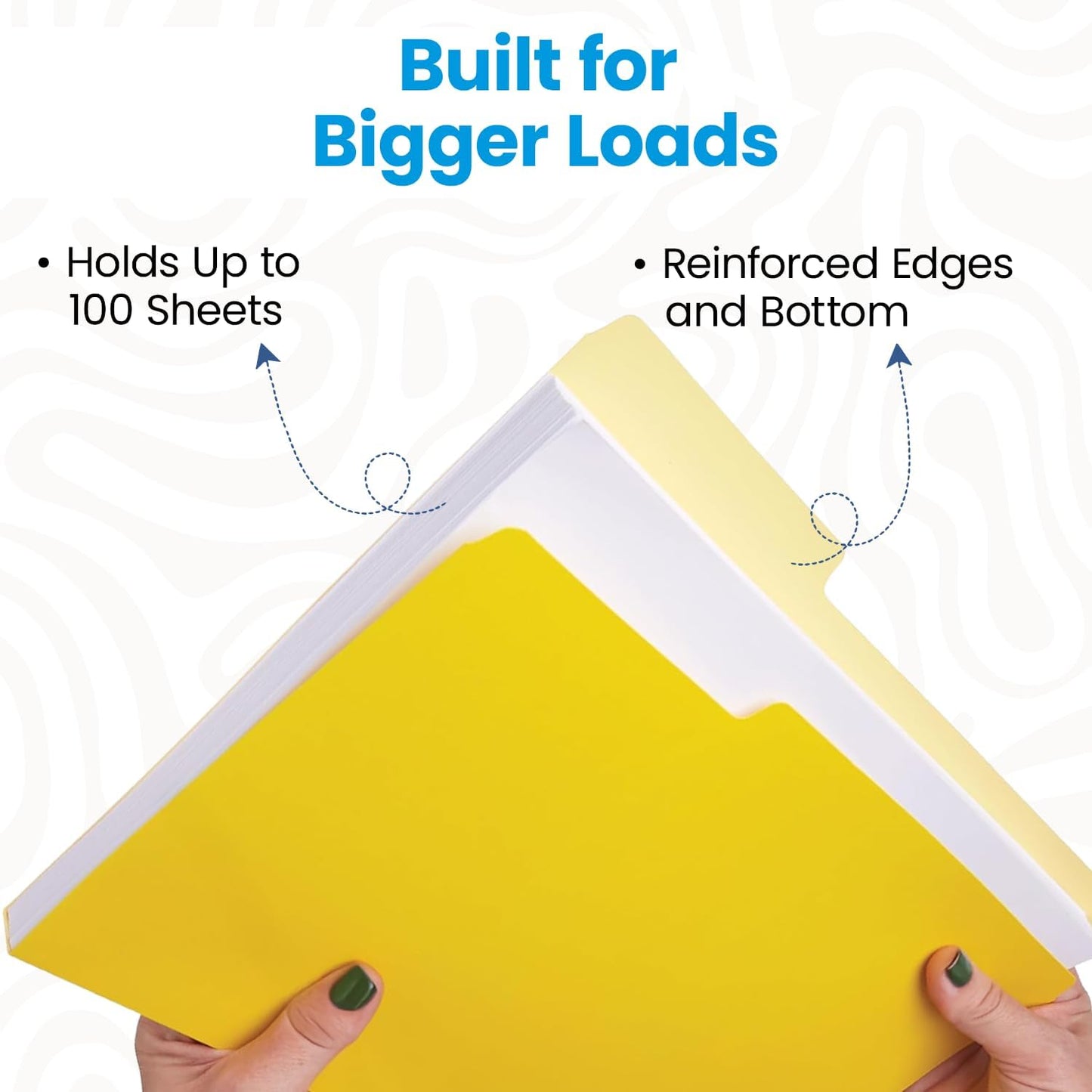 Pendaflex Recycled Hanging File Folders (25 Folders) & Two-Tone Color File Folders (36 Folders) - Assorted Color File Folders Letter Size - Perfect for Filing Cabinet, Desk & Home Office