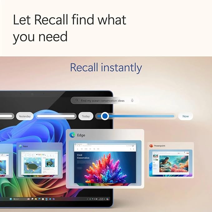 Microsoft Surface Pro 11 Copilot PC Bundle, 13" 13" 2.8K Touchscreen Tablet with Dune Pro Keyboard & Slim Pen, Snapdragon X Plus, 16GB RAM, 1TB SSD, Win 11 Pro, Dune