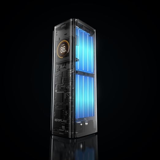 EF ECOFLOW Rapid Pro Power Bank (27650mAh, 300W, 140W Built-in Cable), 4-Port Portable Charger, 140W Output, Up to 320W Recharge, Compatible with iPhone 17/16/15/14, Samsung, Laptop and More