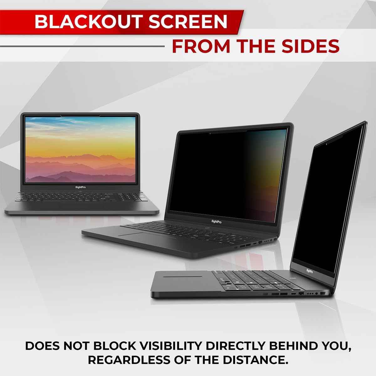 Magnetic Laptop Privacy Screen 13.3 Inch 16:10 - Removable Computer Privacy Filter Shield and Protector