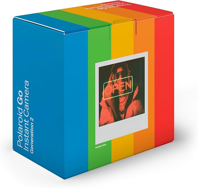 Polaroid Go Generation 2 - Mini Instant Film Camera - Blue (9147) - Only Compatible with Go Film