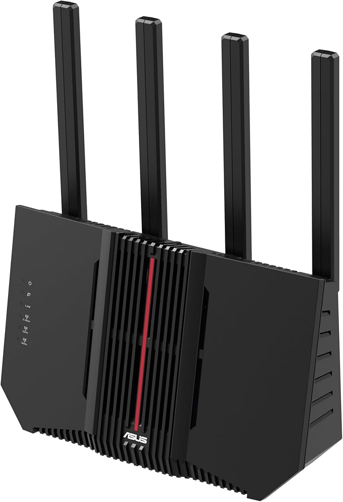 ASUS RT-BE92U BE9700 Tri-Band WiFi 7 Router, Supports New 320MHz Bandwidth & 4096-QAM, MLO, AI WAN Detection, AiMesh Support, Subscription-Free Network Security & Comprehensive VPN Features