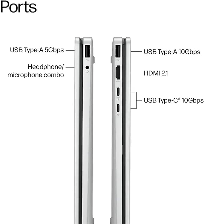 HP OmniBook 5 Flip 2-in-1 Laptop | 14" WUXGA IPS Touchscreen | 10-Core Intel Core 7 150U | 16GB DDR5 1TB SSD | Backlit Keyboard Wi-Fi6E 5MP IR Privacy Camera Win 11 w/DLCA Accessory