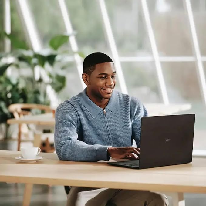 LG Gram 17 2025 Touchscreen Laptop Copilot + PC, Intel Ultra 7 Series 2 258V(Up to 4.8GHz), 17" WQXGA Display, 32 GB LPDDR5X RAM, 4 TB SSD, Intel Arc Graphics, Wi-Fi 7, Windows 11 Pro, w/Accessories