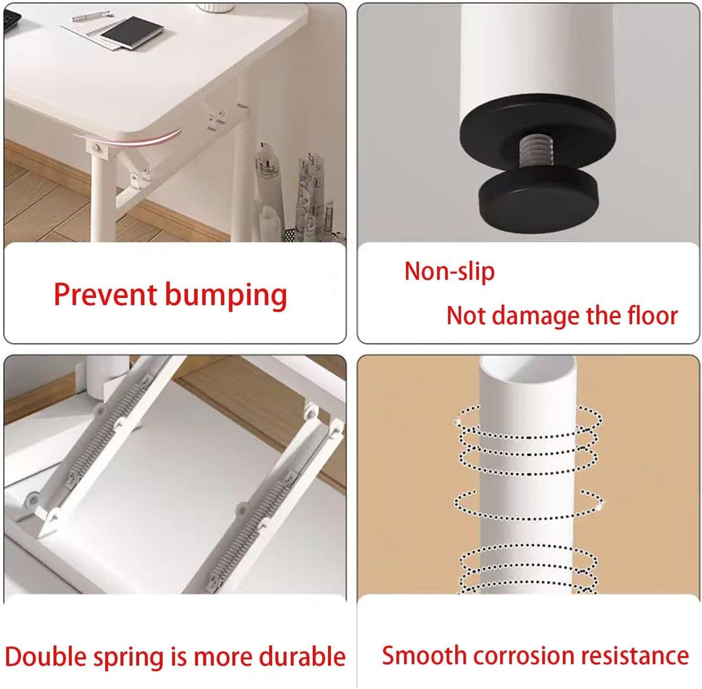 Small Folding Desk No Assembly,39.4 Inch Folding Computer Desk Small Foldable Table for Home Office.