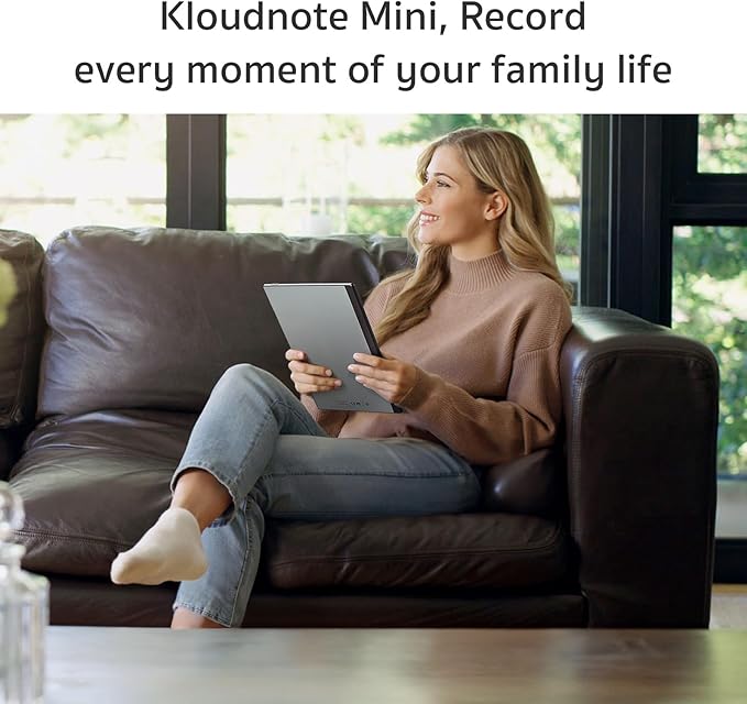 Android E-Ink ePaper Tablet, Paperwhite eBook Reader Digital Notebook for Note Taking, Drawing Paper White Graphics Notepad with Stylus and Case, Cloud Sync and Screen Casting - Model Mini 9.7" Silver