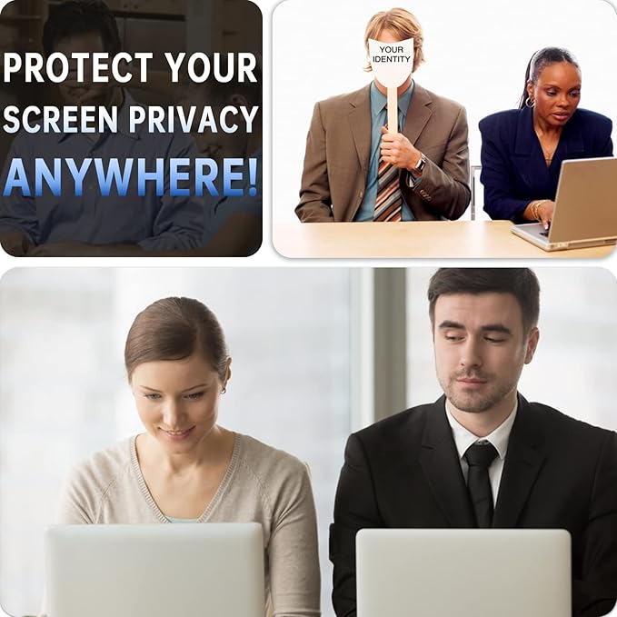 Magnetic Privacy Screen for MacBook Pro 15 Inch (2012-2015), Removable Anti Blue Light Glare Peep Filter Black Out Screen Protector for Mac 15.4 In Laptop Model (A1278 A1286 A1398)