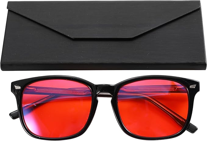 Blue Light Blocking Glasses for Women + Men - Better Sleep + Anti Eye Strain Protection - Computer Screens & Gaming