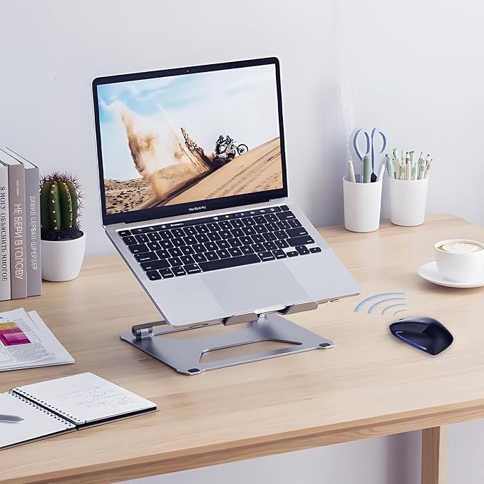 Wireless Ergonomic Mouse, 2.4G Wireless Vertical Ergo Mouse, 800/1200/1600 Adjustable DPI,6 Buttons Ergonomic Mouse for Laptop/MacBook/PC/Desktop-Black