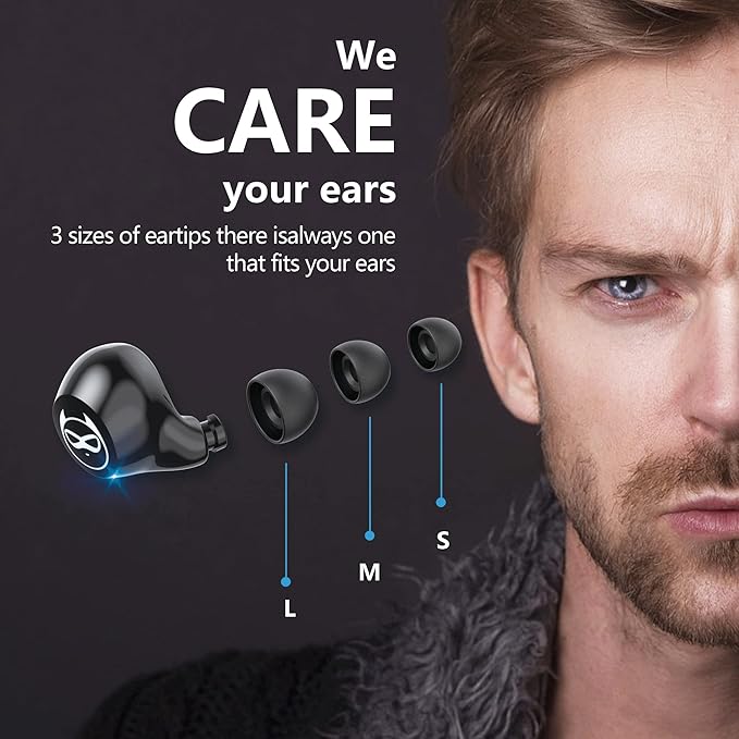 Gaming Earbuds Kids Bluetooth Earbud 5.3 in-Ear Headphones with Mic 36H Playtime IPX6 Waterproof Touch Control HiFi Stereo LED Display Kids Wireless Ear Buds