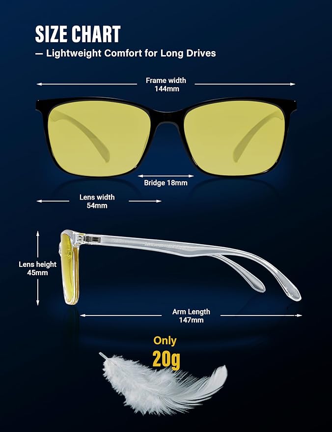TIJN Sleep Glasses for 99.9% Blue Green Light Blocking Dual AR Coatings Red Lens for Computer Gaming Reduce Eyestrain, TR90