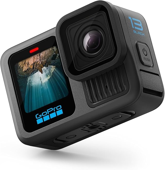 GoPro HERO13 Black Ecommerce Packaging - Waterproof Action Camera with 5.3K60 Video, 27MP Photo + Compatability with HB-Series Lenses