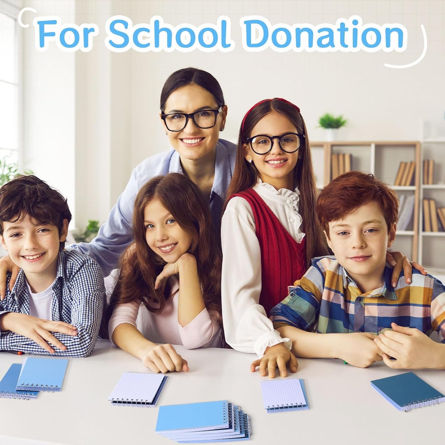 Teling 50 Pcs Spiral Graph Paper Memo Pads Bulk 3x5 Inch Small Note Pads Top Spiral Pocket Graph Notebook 75 Pages Mini Grid Steno Notepads for Writing Sketching Drawing School Office Supplies