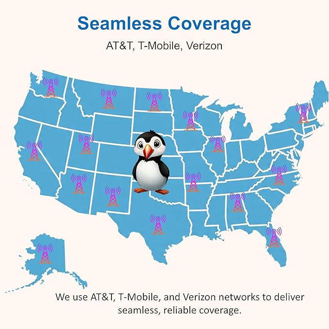 Spectrum Smart Data Only SIM Card: for Security Cameras, Trail Cameras, Hunting Cameras, Hotspots, Tablets, No Voice & No Text (US and EU only)