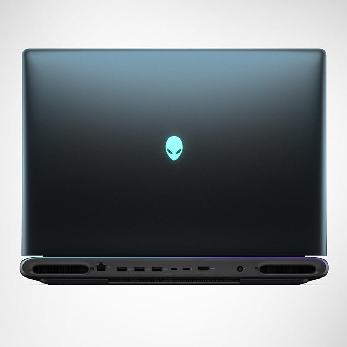 Alienware 18 Area-51 Gaming Laptop AA18250-18.0" WQXGA 300Hz 3ms Display, Intel Core Ultra 9 275HX, NVIDIA GeForce RTX 5080 Graphics, 32GB 2x16GB DDR5, 2TB NVMe M.2 PCIe Gen5 SSD, 2MP FHD IR Camera
