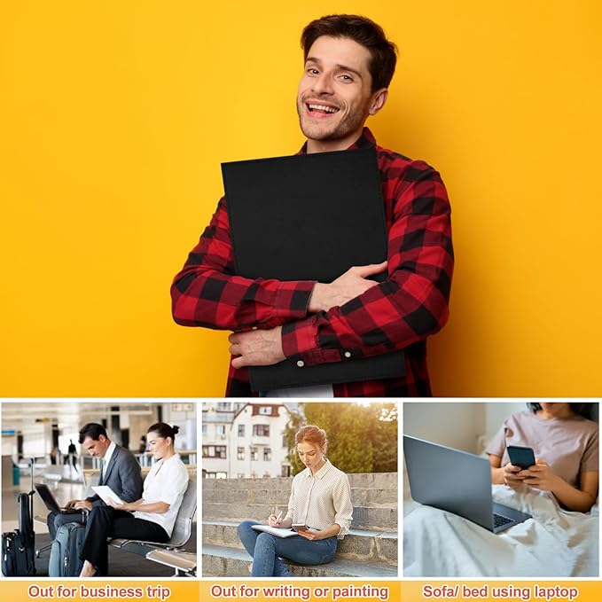 Laptop Pad Protection, Computer Pad Shielding Harmful, Laptop Pad 12”*16”, Heat Block Fits Laptops, Notebooks, Tablets