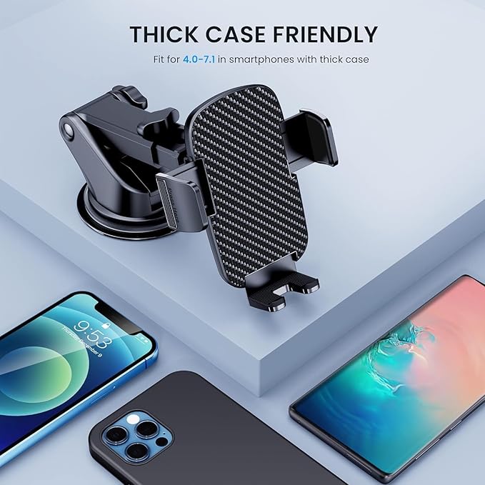 Phone Holders for Your Car Automobile Cell Phone Holder Car Mount for iPhone Universal Car Dashboard Mount Fit All Phone
