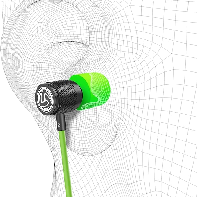 LUDOS Ultra USB C Headphones for iPhone 16 15 Pro Max Plus iPad Pro, 5 Years Warranty, Magnetic USB-C Earbuds for Samsung Galaxy S24 S23 Ultra S22 S21 FE S20 A55 A54 A53, USB Type C Earphones - Green