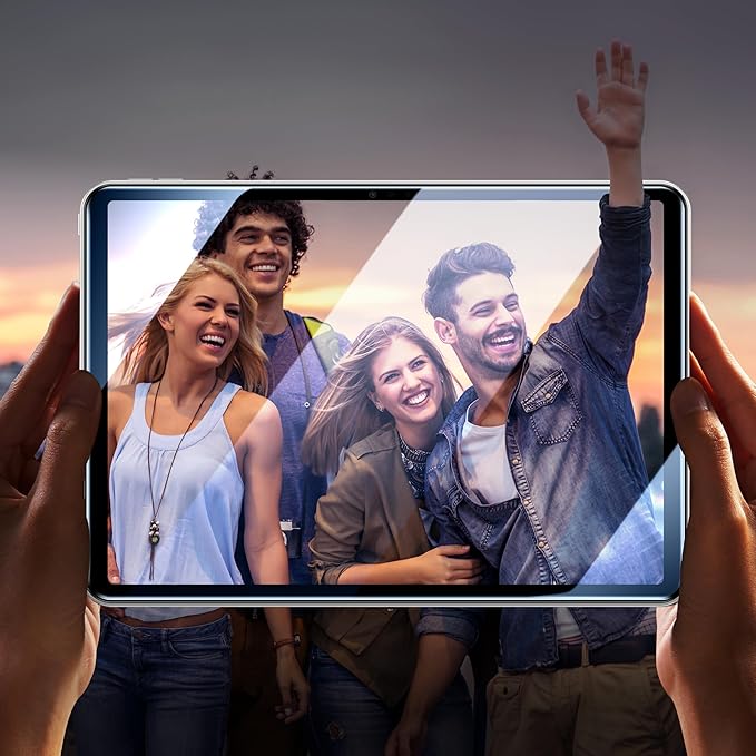 SMARTDEVIL Screen Protector for iPad Pro 11 inch (2024/2022/2021/2020/2018, M4) with Easy Installation Frame, 9H Clear Tempered Glass Film, Anti-Shatter, 2 Pack