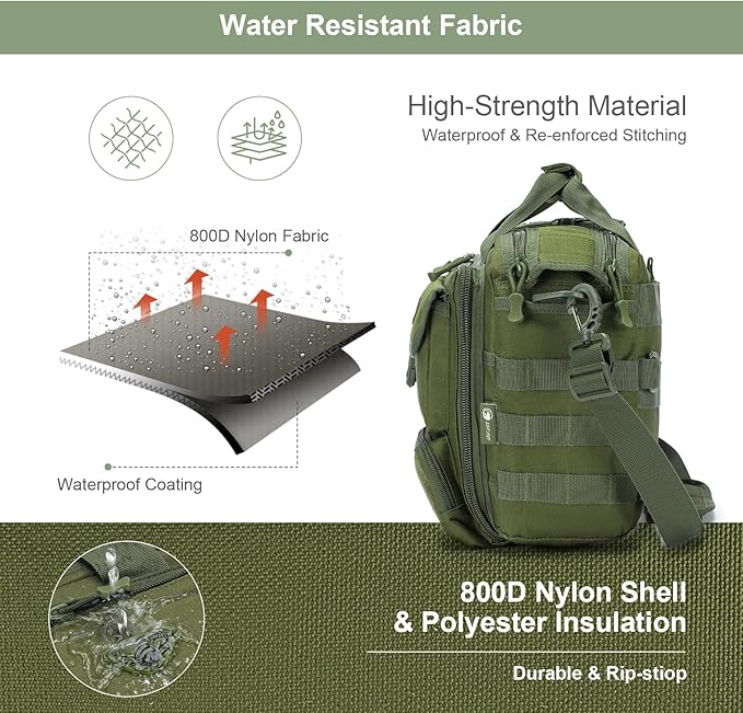 Stypos Tactical Laptop Bag for Men,14inch/15.6inch/17.3inch Messenger Bag Military Shoulder Bag,Flight Work Bags for Pilots