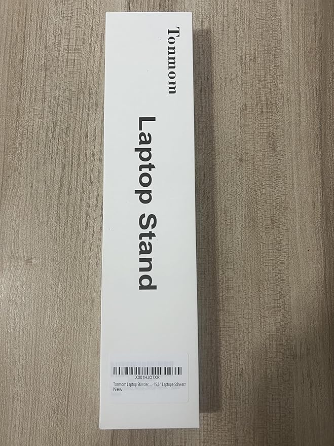 Laptop Stand for Desk, Adjustable Laptop Riser ABS+Silicone Foldable Portable Notebook Holder, Ventilated Cooling Notebook Mount Computer Stand for 10-15.6” Laptops,Tablets-Black