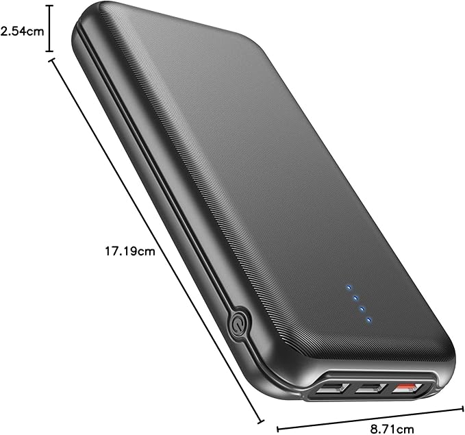Portable Charger, Power Bank 30000mAh Battery Pack with 22.5W Fast Charging, 4 Outputs External Charger PD 20W USB C for iPhone, Samsung, Pad Mini, and More