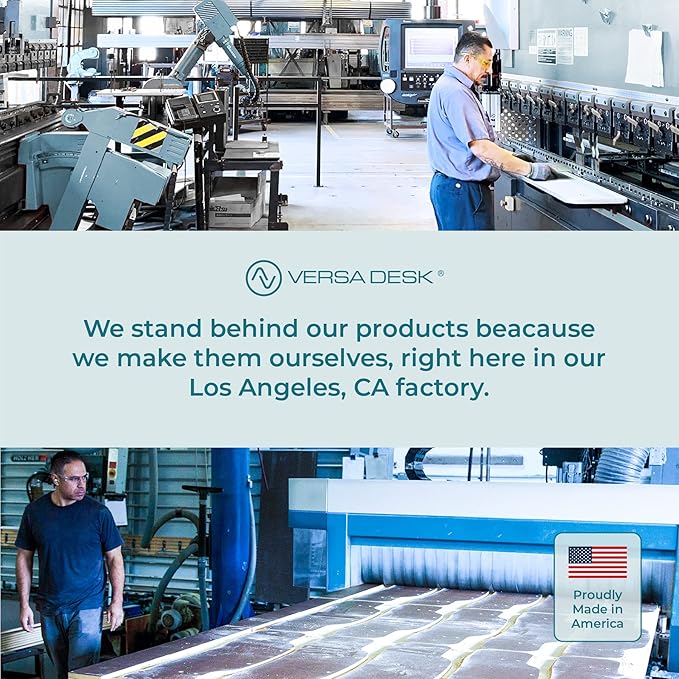 VRSADESK PowerPro™ Electric Standing Desk Converter - Height Adjustable Desk Riser with Keyboard Tray - Holds 80 lbs - Built-in USB Charging Port - Ergonomic Sit Stand Workstation | White (36 inch)