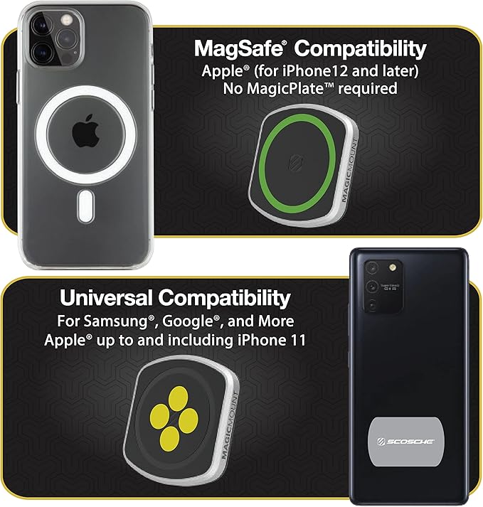 Scosche MP2TR1-SP MagicMount Pro 2 Tripod/Selfie Stick Phone Mount with Adjustable Arm