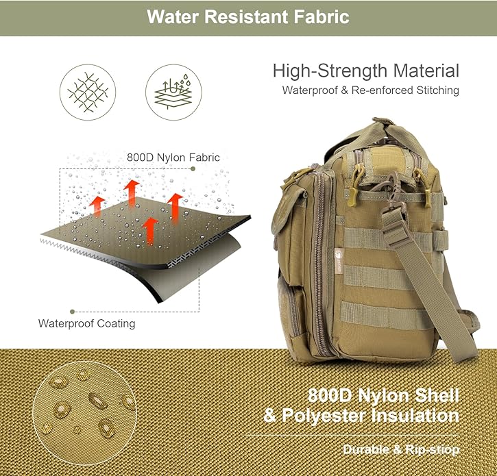 Stypos Tactical Messenger Bag Briefcase for Man Military Laptop Bag 14 Inch/15.6 Inch /17.3 Inch Messenger Shoulder Work Bag