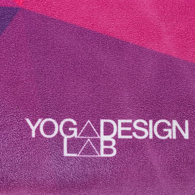 YOGA DESIGN LAB | The Combo Yoga Mat | Eco Luxury | Ideal for Hot Yoga, Power, Bikram, Ashtanga, Sweat | Studio Quality | Includes Carrying Strap!
