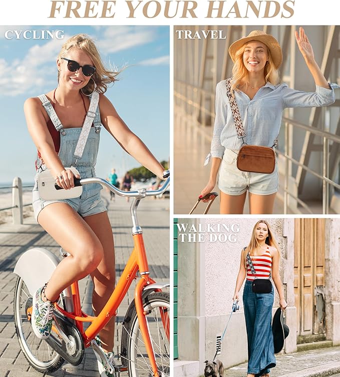 MAXTOP Small Crossbody Bags for Women Belt Bag Fanny Pack with Adjustable Strap