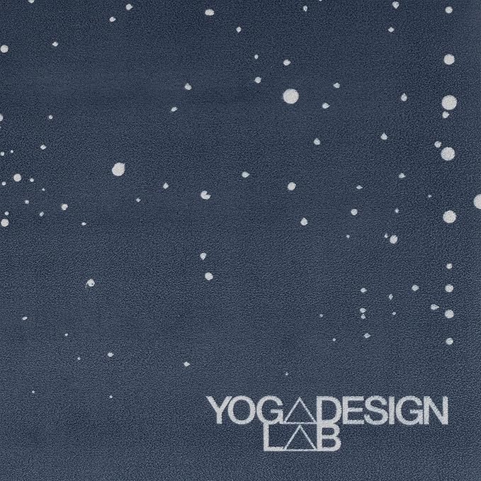 YOGA DESIGN LAB | The Combo Yoga Mat | Eco Luxury | Ideal for Hot Yoga, Power, Bikram, Ashtanga, Sweat | Studio Quality | Includes Carrying Strap!