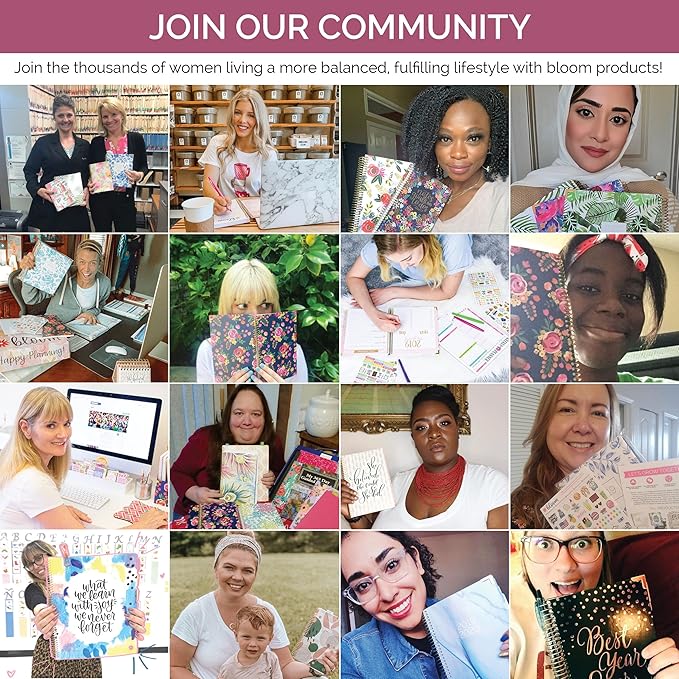 bloom daily planners Holiday Seasonal Planner Sticker Sheets - Vintage Seasonal Sticker Pack - Over 310 Stickers Per Pack!