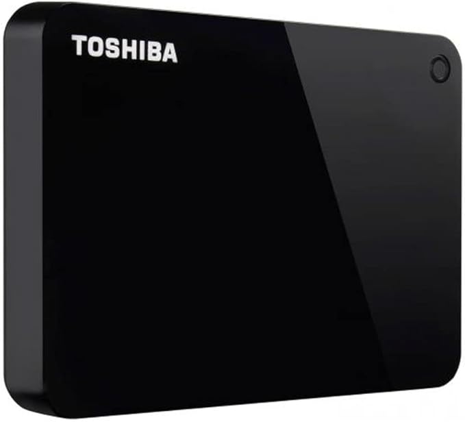 Toshiba Canvio Advance 1TB Portable External Hard Drive USB 3.0, Black - HDTC910XK3AA