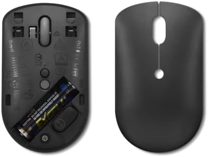 Lenovo 400 USB-C Compact Wireless Mouse, Black