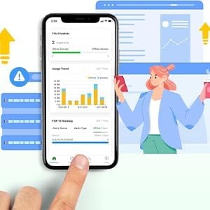 InHand Networks EAP600 Enterprise Access Point Indoor Wi-Fi6 AP, Cloud Managed