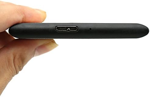 Maxone 320GB Ultra Slim Portable External Hard Drive HDD USB 3.0 Compatible with PC, Laptop, Rose Pink